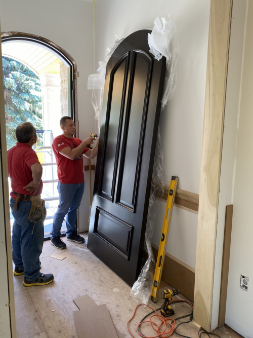 Home Door Installation - Elevated Construction Corp