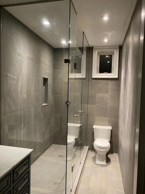 bathroom renovation - Elevated Construction Corp